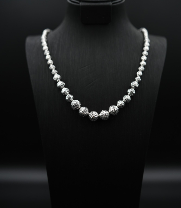 Dây chuyền Vàng Trắng 610 DVT3