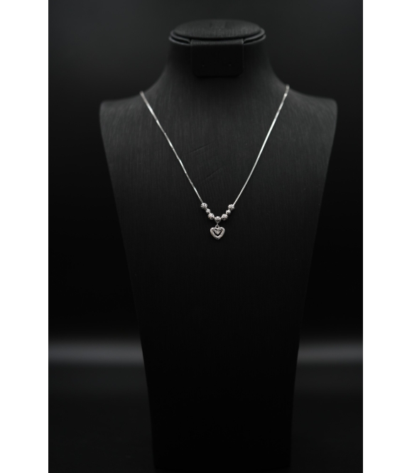 Dây chuyền Vàng Trắng 610 DVT6