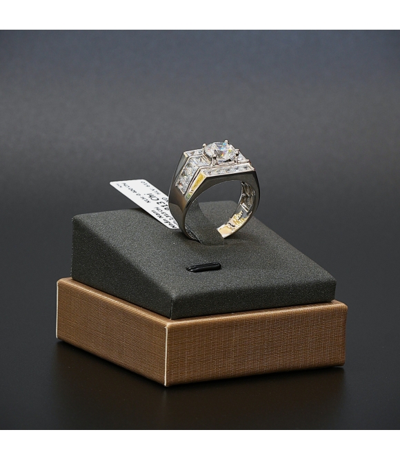 Nhẫn Vàng Trắng 610 NVT3