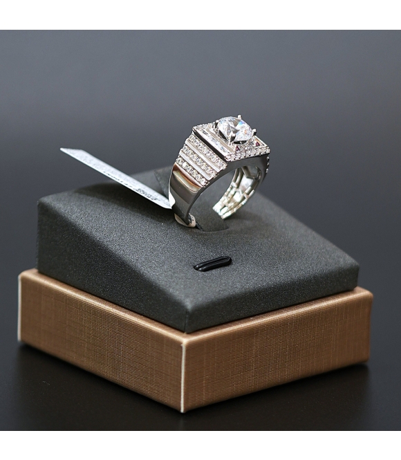 Nhẫn Vàng Trắng 610 NVT14